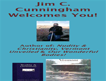 Tablet Screenshot of jimccunningham.com